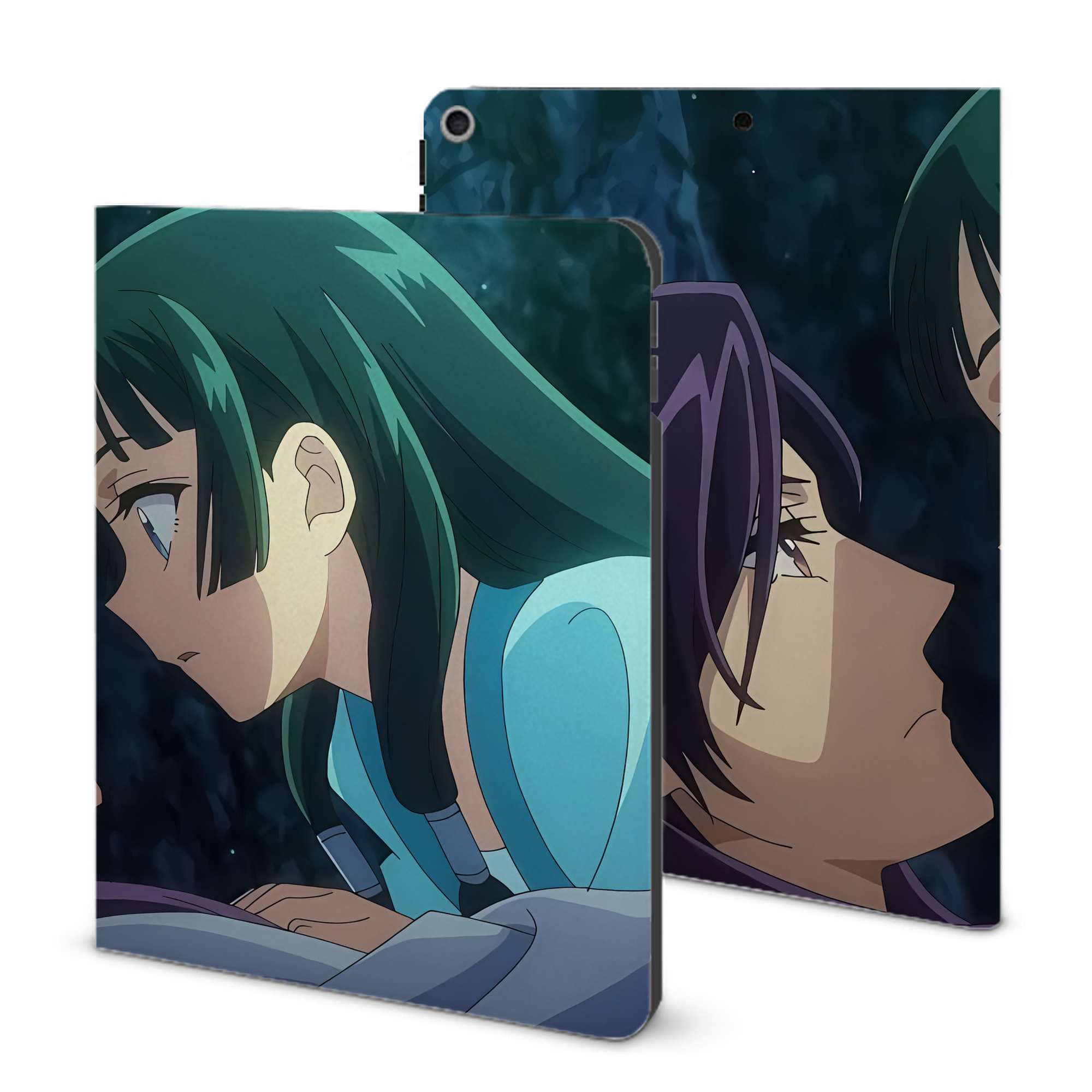 （画像用） 薬屋のひとりごと The Apothecary Diaries IPad ケース ブック型 PUレザー TPU 耐衝撃 軽量 薄型 ペン収納なし 全面保護 IPad 各モデル対応